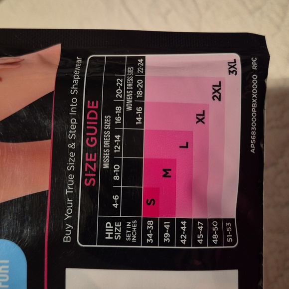 Maidenform flexees women's XL boy short light shapewear Beige NWT - Picture 4 of 4